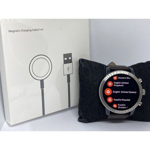 Fossil Gen 3 Authentic Genuine Smart Watch Custom Band FTW4004 LT137 - Picture 1 of 12